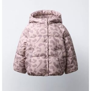 Zara Girls Pink Puffer Size 2 Nwt